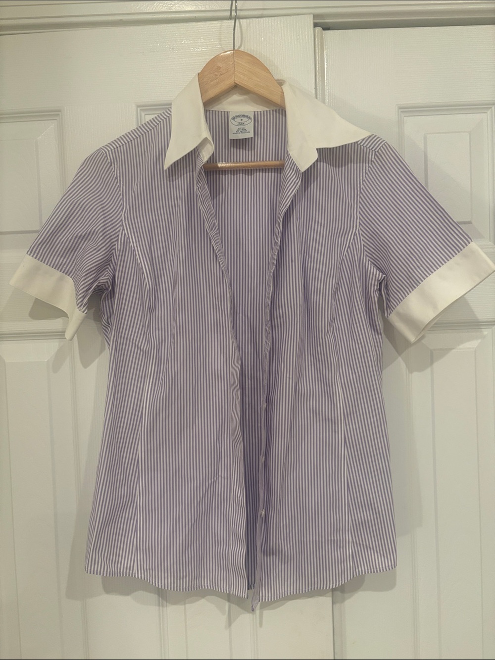 Brooks Brothers Short-Sleeve Striped Shirt
